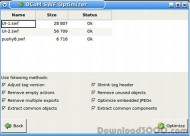 DCoM SWF Optimizer for Linux screenshot